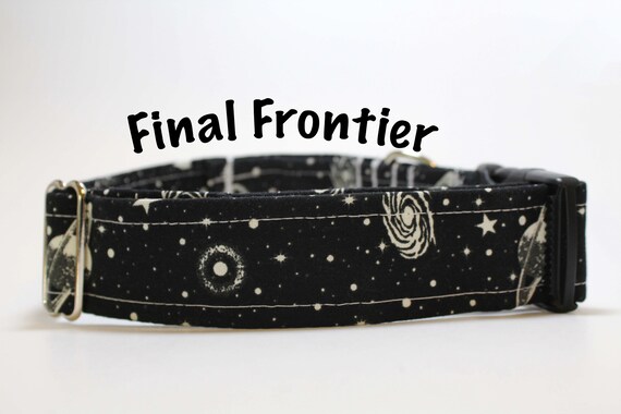 Space dog collar Clearance