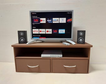 1/6 Scale TV Unit with Drawers