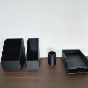 1/6 Scale Desk Organiser Set