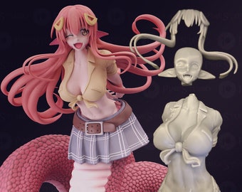 Miia (SFW/NSFW) from Monster Musume 3D Printed