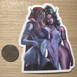 Elves Fanart Sticker