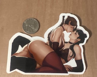 May and TyLea Fanart Sticker