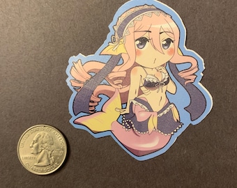 Chibi Meroune Monster Musume Laminated Vinyl Sticker