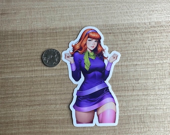 Mystery Girl - Fanart Sticker