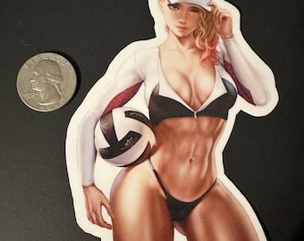 Arachnid girl Fanart Sticker