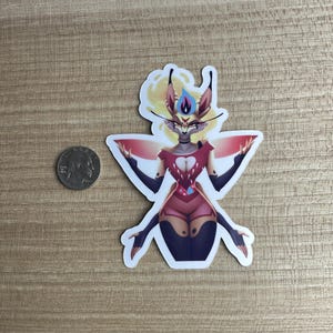 Queen Bee Laminated Vinyl Sticker