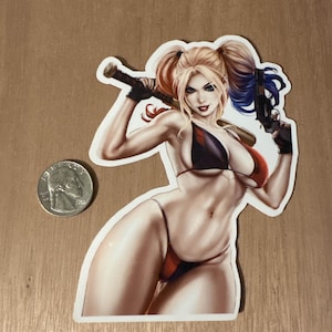 Harlequin Bikini Fanart Sticker