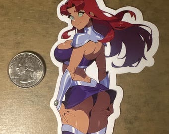 Sticker ruimteprinses fanart