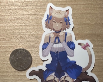 Catboy Fanart Aufkleber