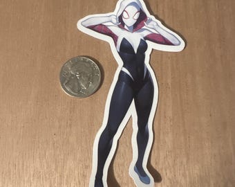 Arachnid girl Fanart Sticker