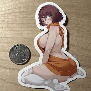Naklejka fanartowa Mystery Nerd Girl