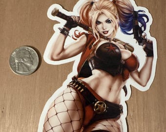 Harlequin Fanart Sticker