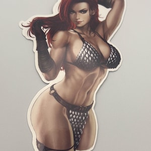 Red Fanart Sticker