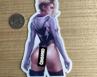 Arachnid girl Fanart Sticker