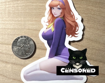 Mystery Girl Fanart Sticker