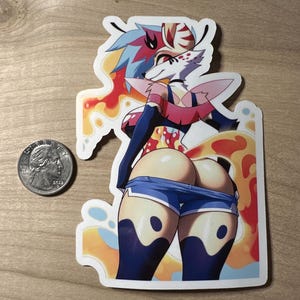 Queen Bee Laminated Vinyl Sticker