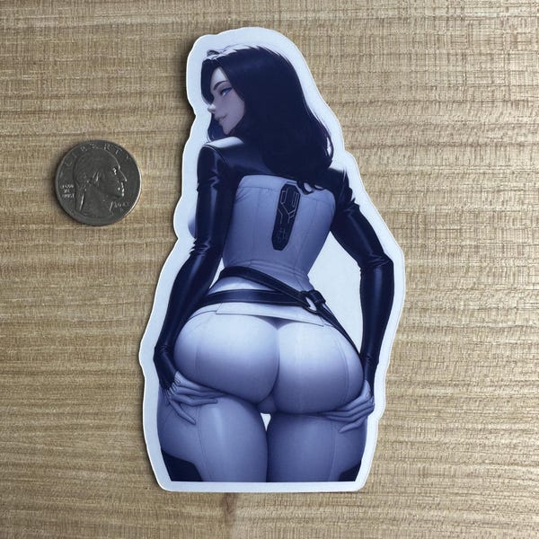 Space Girl Fanart Sticker