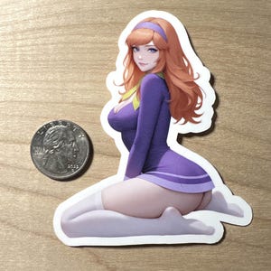 Mystery Girl Fanart Sticker