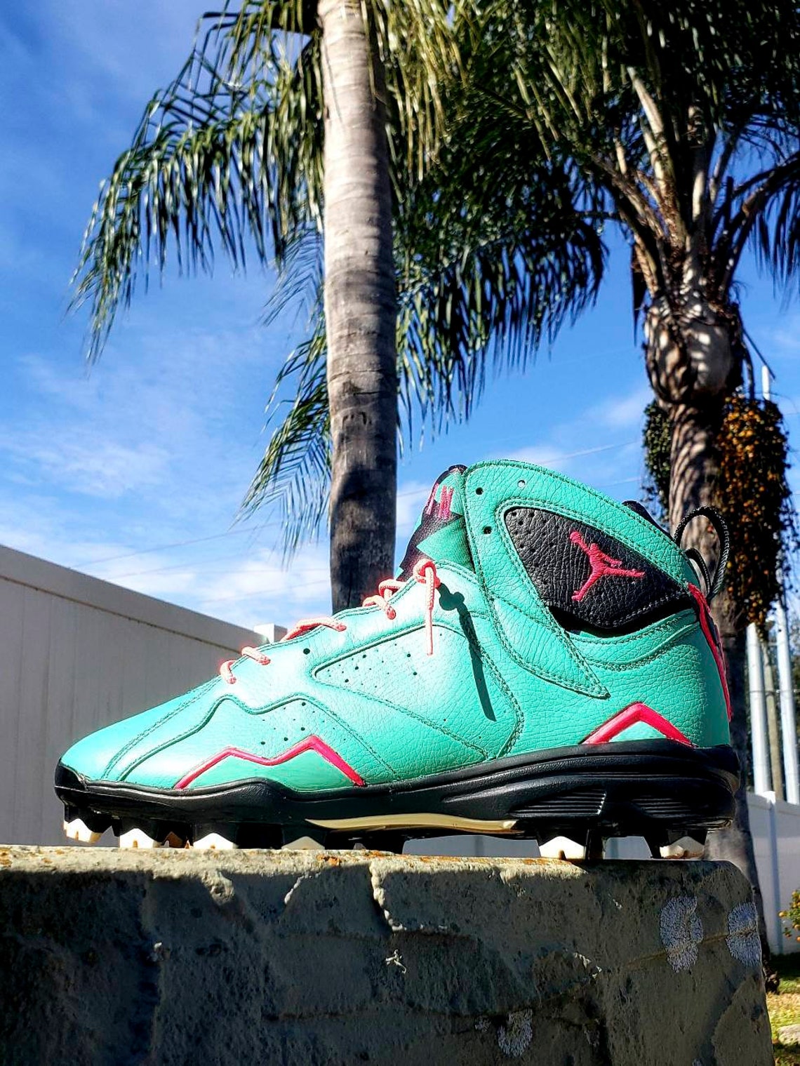 custom air jordan cleats