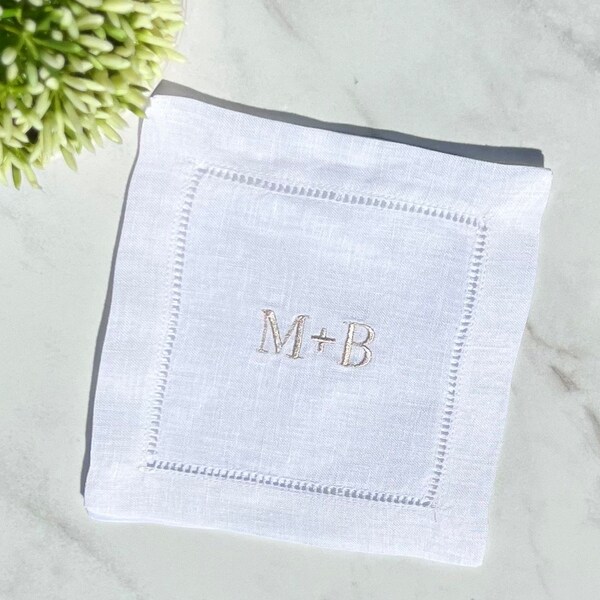 Cocktail Napkins Linen Etsy