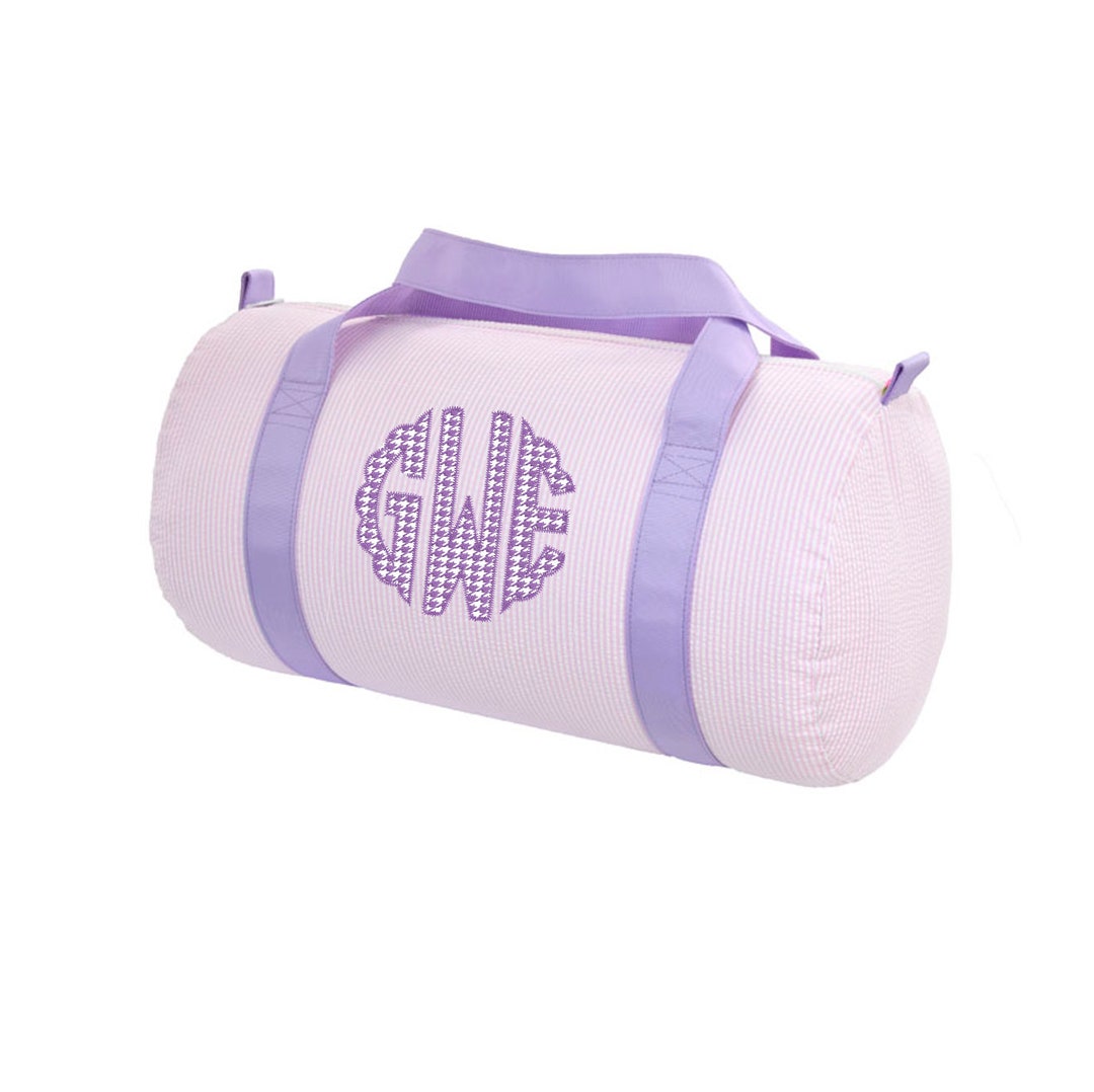 Mint Mermaid Seersucker Weekend Duffel main image 1