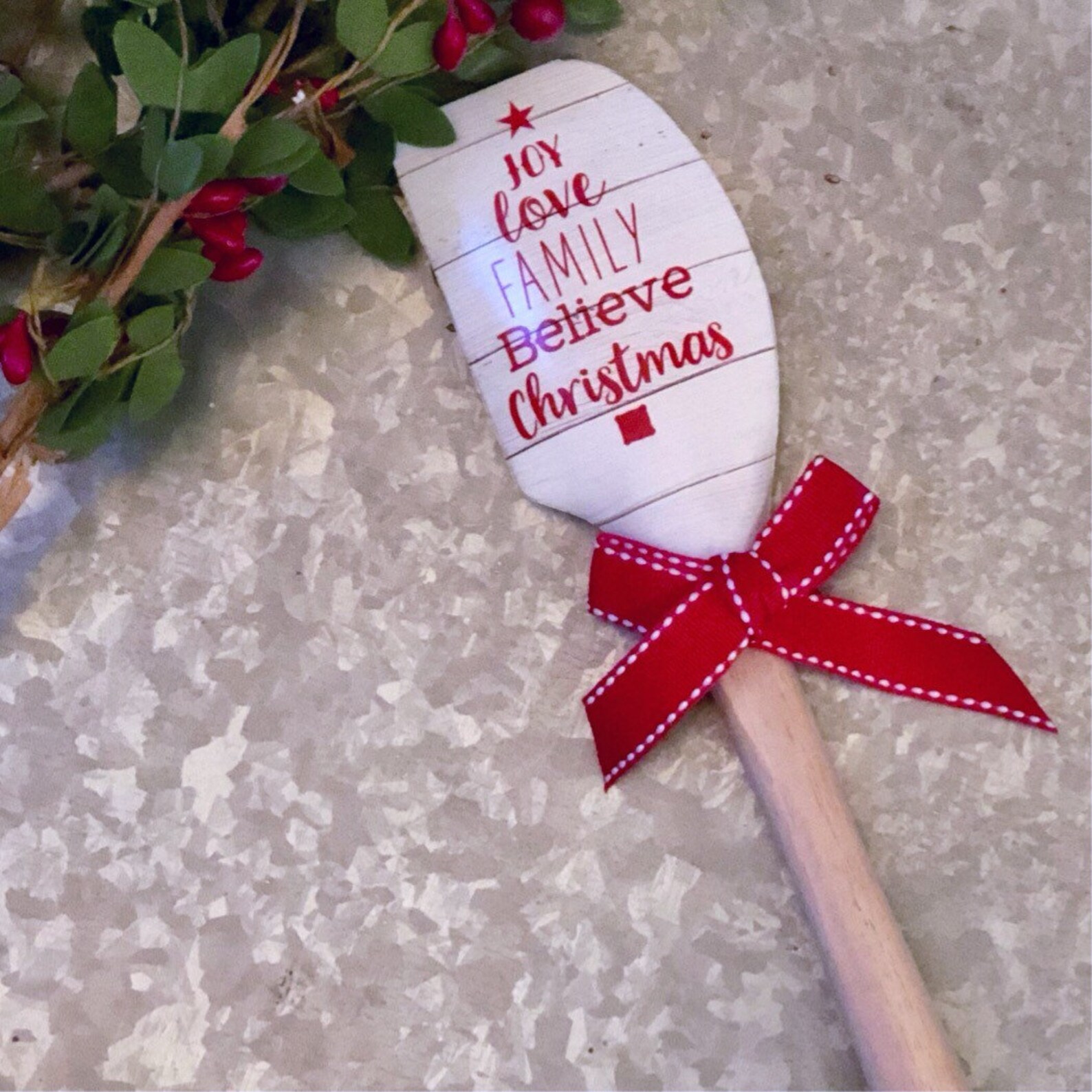 Christmas Spatula Baking Spatula Christmas Gift Stocking Etsy