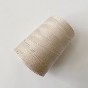 Cellulose Threads - Tex 70 100% Organic Cotton Sewing Thread - Undyed