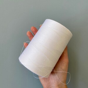 Cellulose String Thread Cellulose Threads - 100% Tencel Tex 60 Sewing Thread - White - Etsy