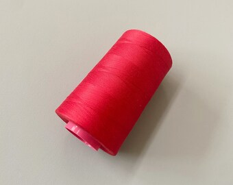 Cellulose Threads - Tex 40 100% Tencel Sewing Thread Cherry Red