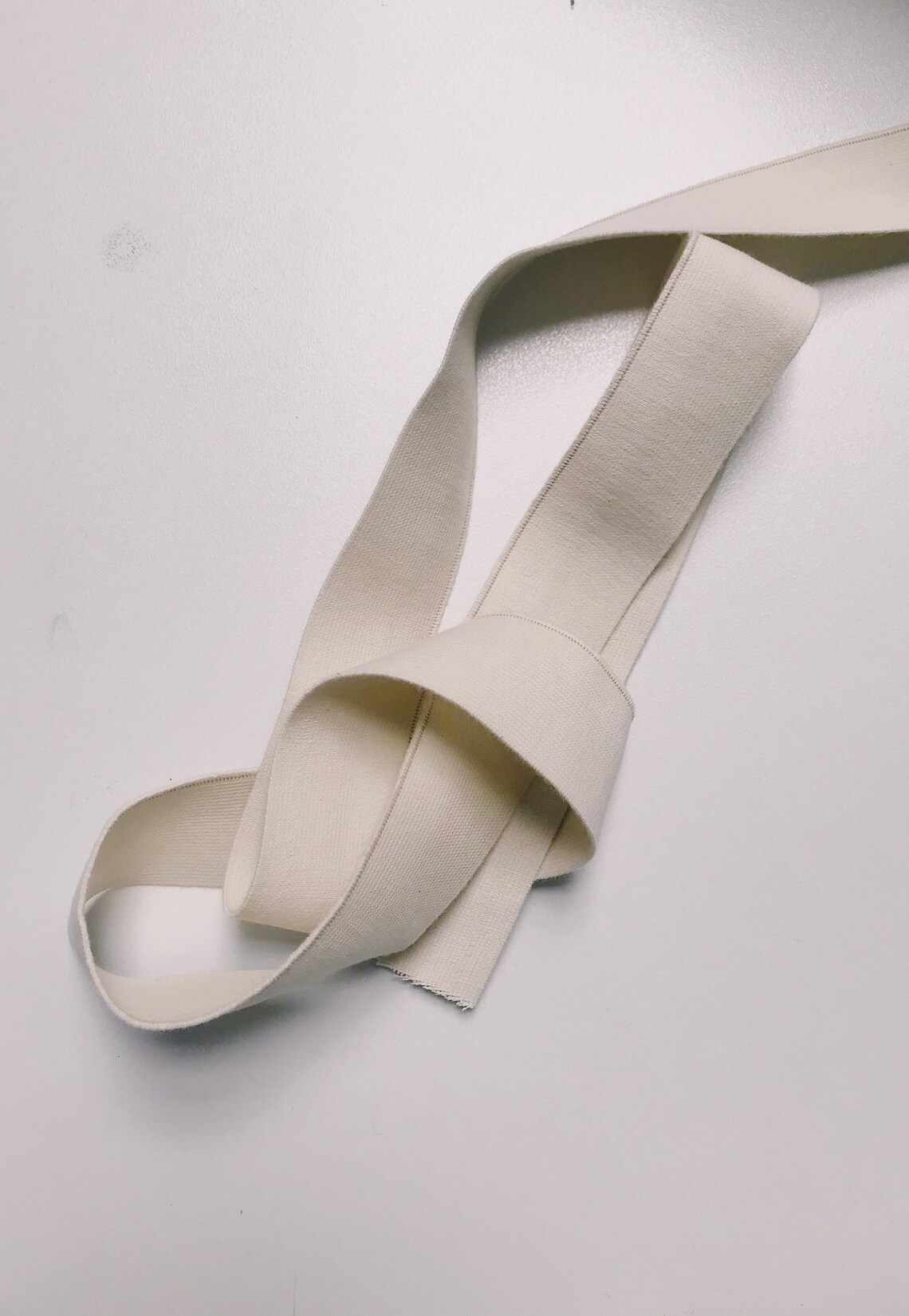 40mm Natural Rubber Organic Cotton Flat Biodegradable Elastic Etsy