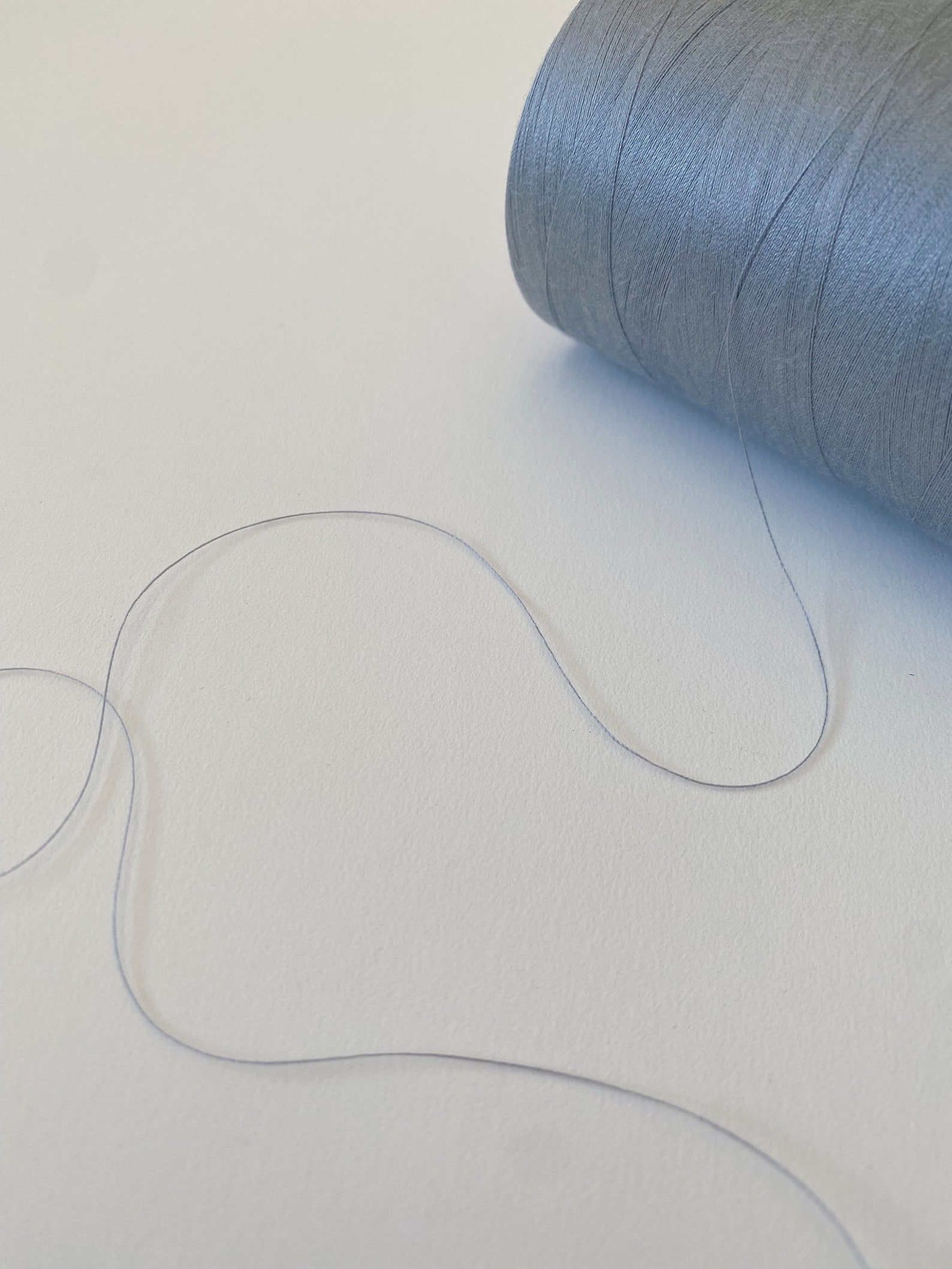Cellulose String Thread Cellulose Threads - Tex 40 100% Tencel Sewing Thread Dusty Blue - Etsy