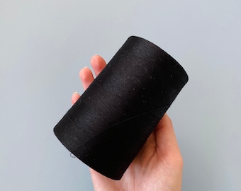 Cellulose Threads - 100% Tencel Tex 40 Sewing Thread - Black