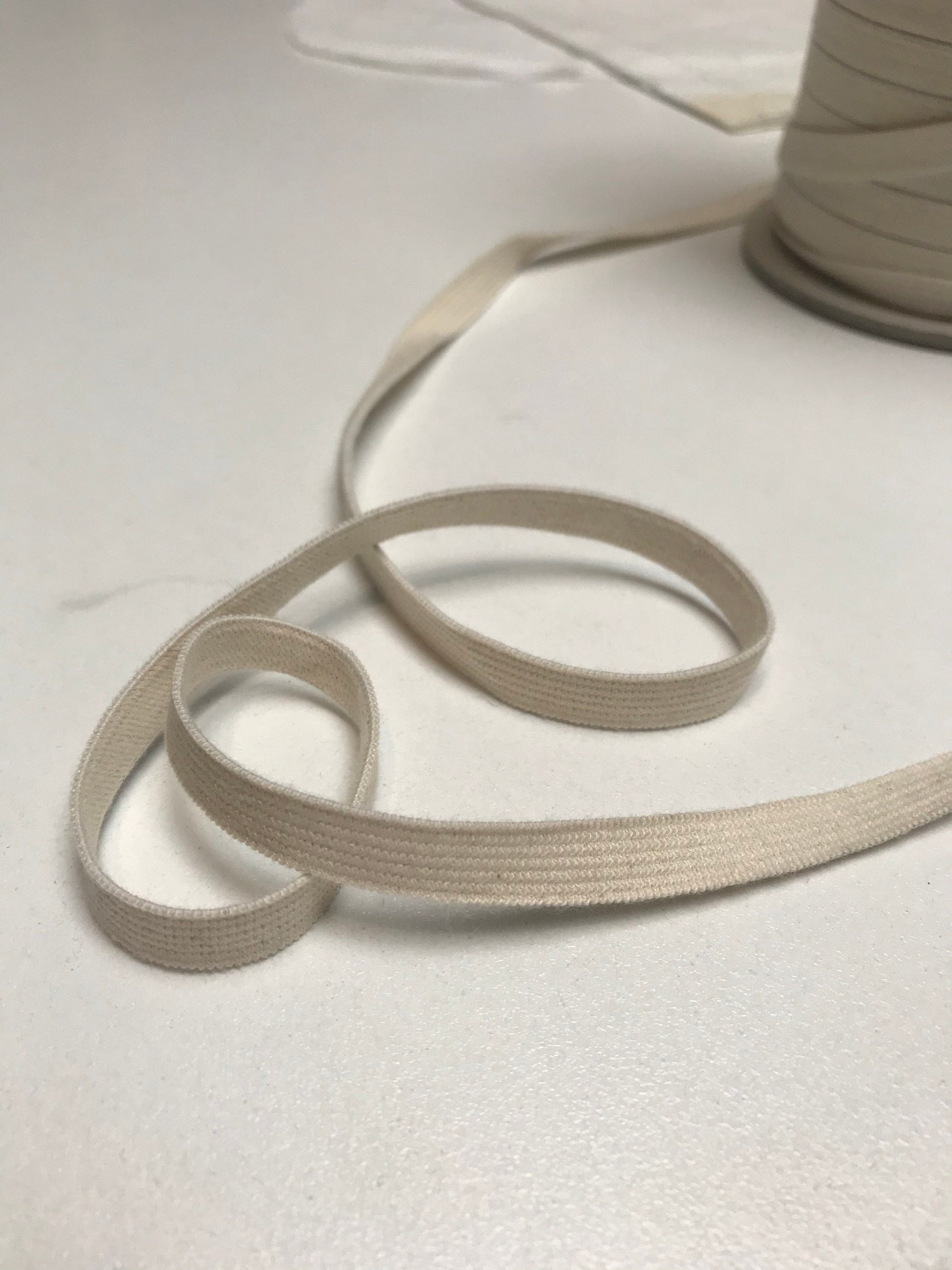 9.5mm Natural Rubber Organic Cotton Flat Biodegradable Etsy