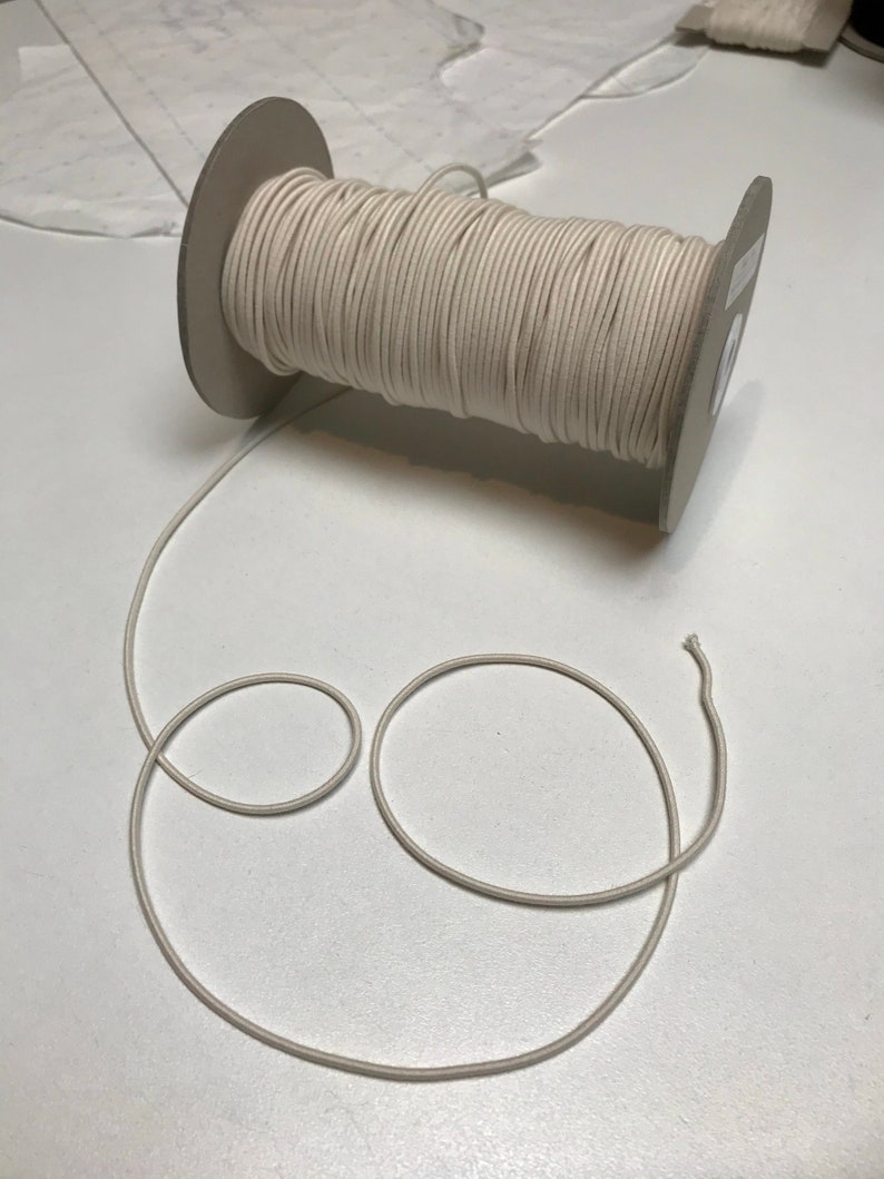 2.2mm Natural Rubber Organic Cotton Round Biodegradable Etsy