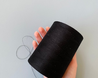 Celluose Threads - 100% Tencel Tex 60 Sewing Thread - Black