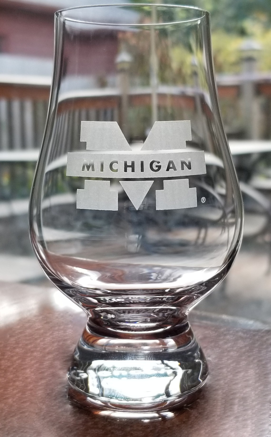Michigan Glencairn Bourbon Whiskey or Scotch Glass Etsy