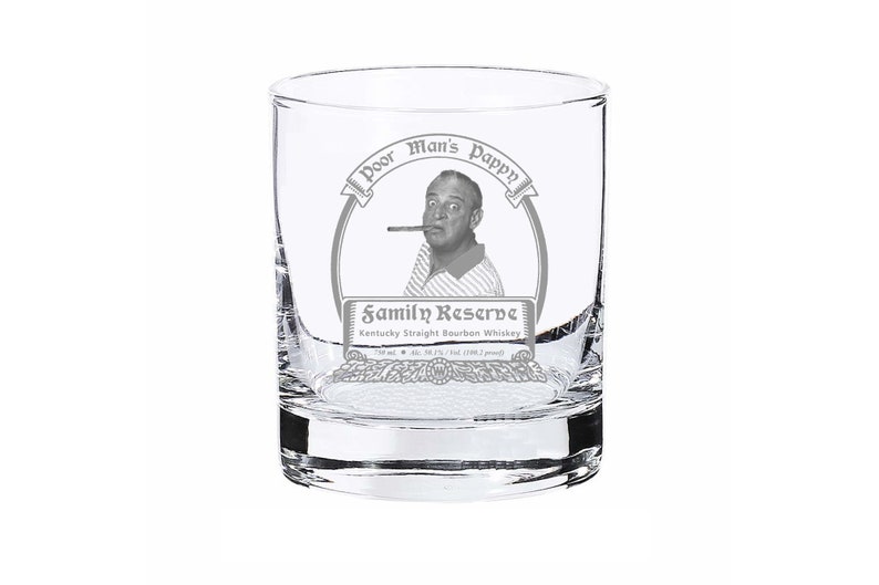 MadeByBrad Poor Man's Pappy Rocks Glass