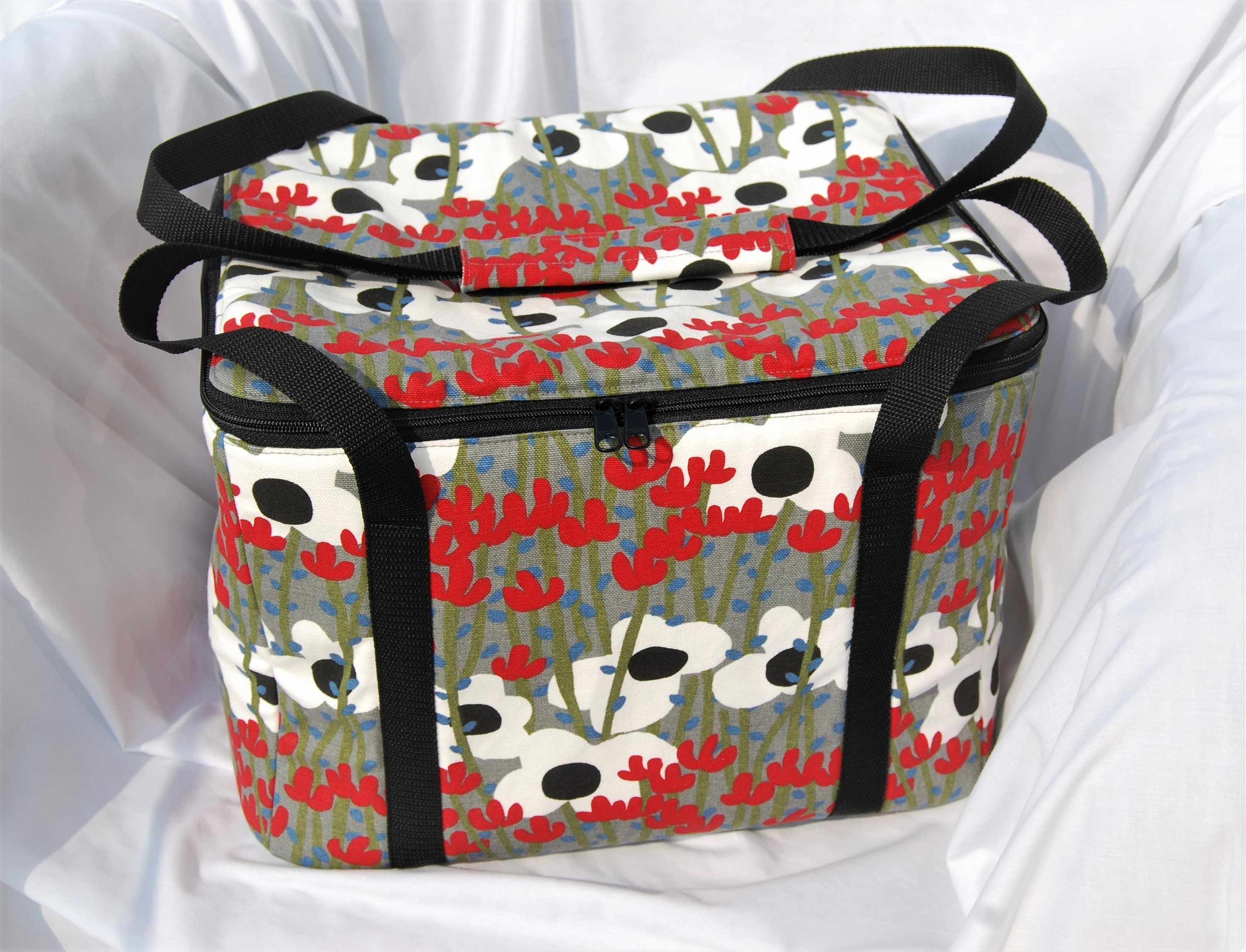 insulated canvas cooler