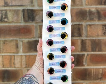 King of Horror Shifting Safety Eyes (14mm-40mm) (Made to order)