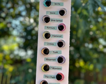 White Witch Inspired Safety Eyes (14mm-40mm) (Made to order)
