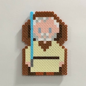 Obi-Wan Kenobi (old) Perler bead magnet