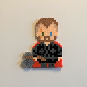 Thor (Infinity War) Perler bead magnet