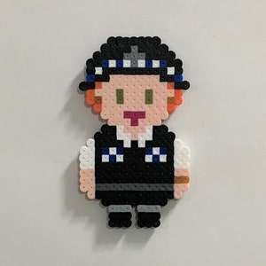 Amy Pond (kissogram) Perler bead magnet
