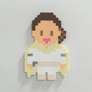 Padme Amidala (battle gear) Perler bead magnet