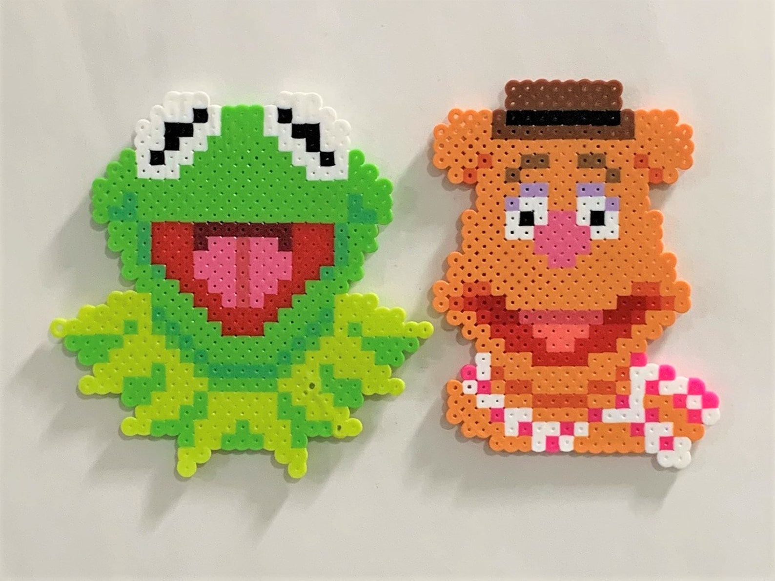 Kermit the Frog Perler bead Etsy