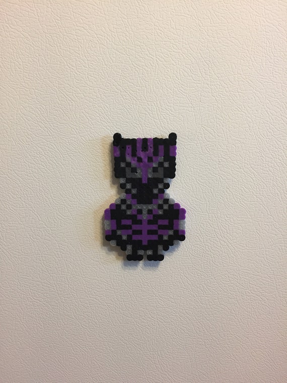 Black Panther Perler Bead Etsy