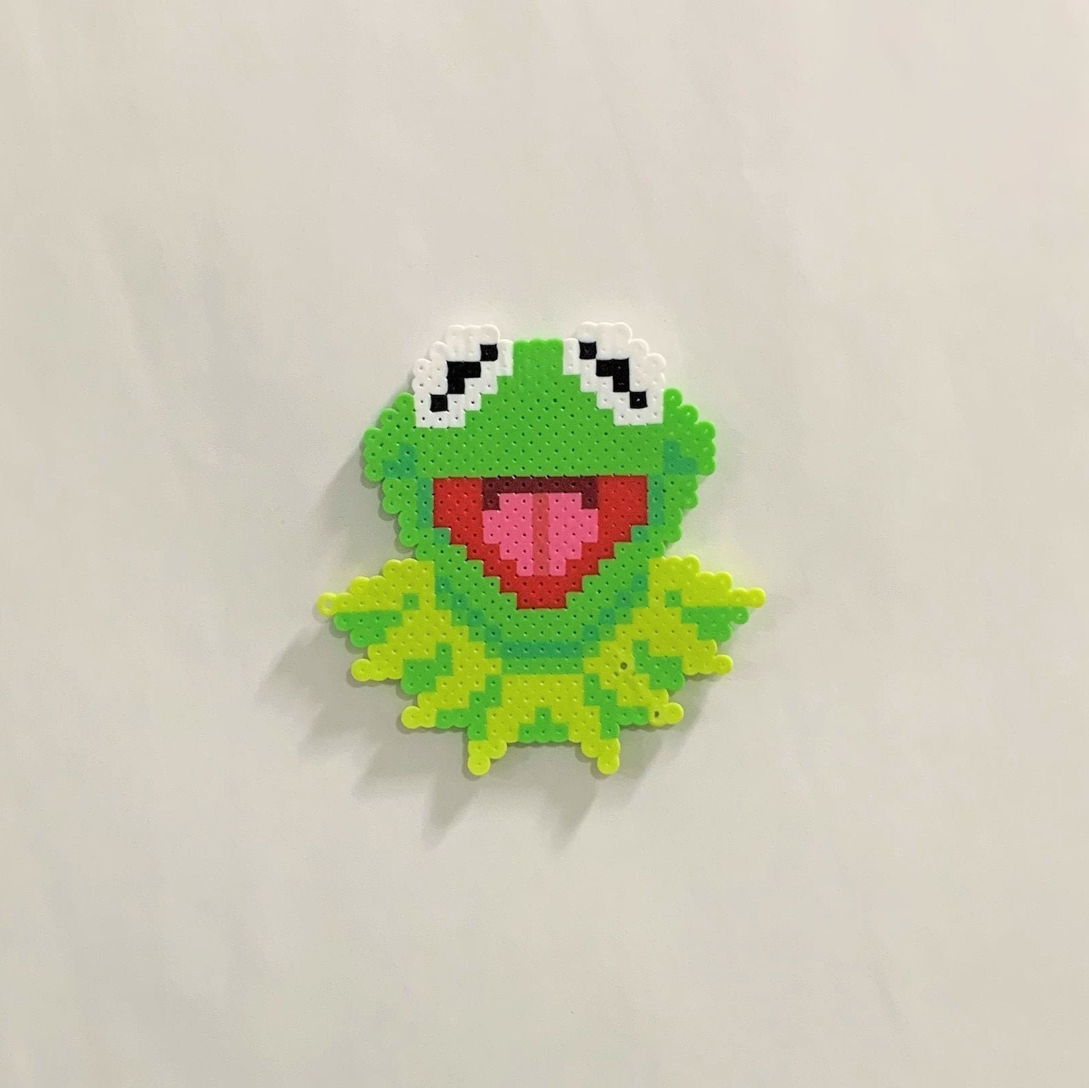 Kermit the Frog Perler bead Etsy
