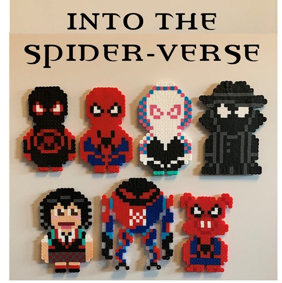 Ultimate Spider-Man Perler bead magnet