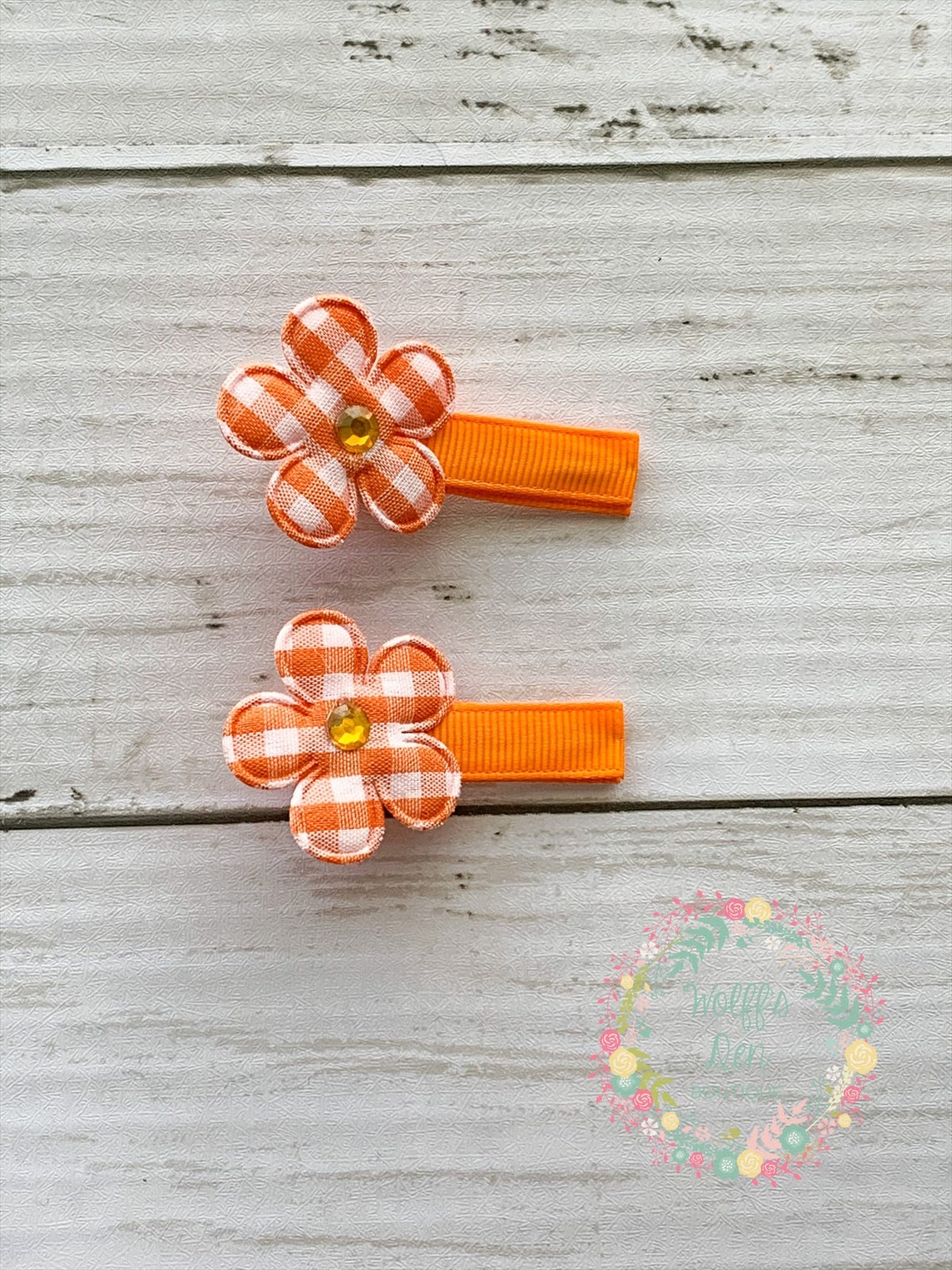 LDDCX Daisy Flower Hair Clips & Pins, Small Hair LDDCX
