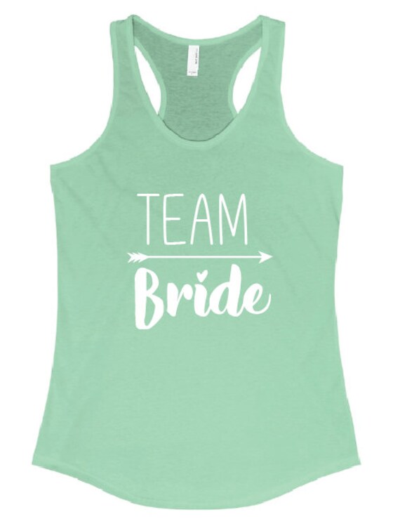 bridal party tank tops